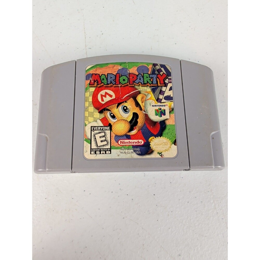 Mario Party - Nintendo 64 (N64) Authentic Tested And Working